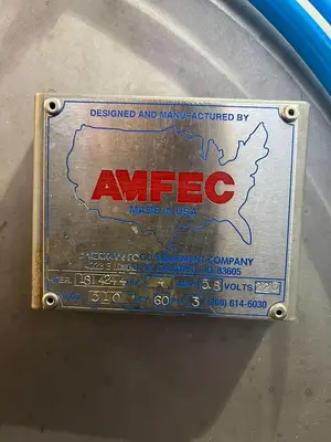 AMFEC Model 510 500 LB Paddle Mixer
