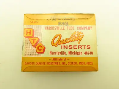 HTC Harrisville Tool Co AD-547278 Carbide Insert Grade K4H   Lot of 35pcs