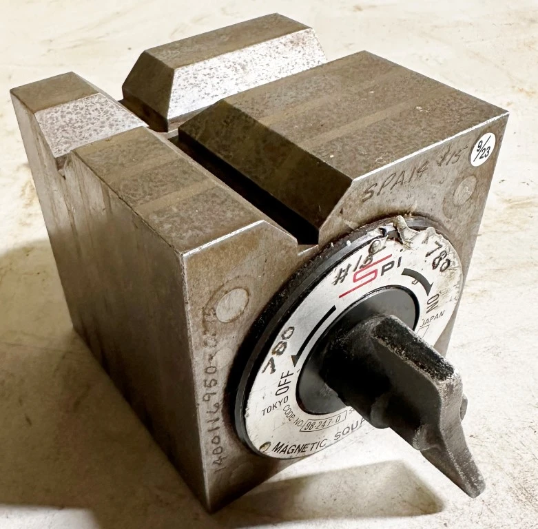 SPI 98-247-0 4" X 4" MAGNETIC SQUARE BASE