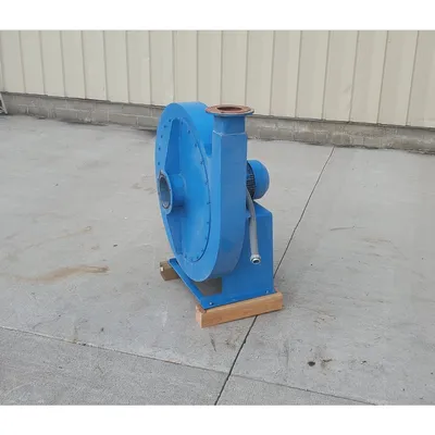 Used 212 CFM @ 32" SP 4.6KW(6HP) Pressure Blower Radial Ventilator Fan
