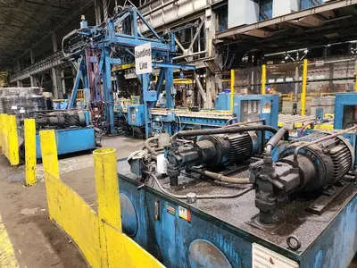 72" OD x 10,000 Lbs. Stamco Banding Line