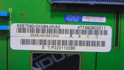 Siemens 6SE7090-0XX84-0KA0 SIMOVERT Adapter Board Used
