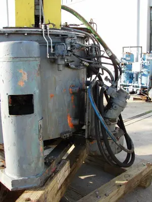 Tolhurst 48 x 30 solid bowl basket centrifuge, 316SS.