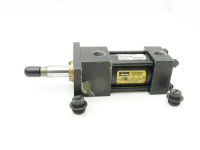 Parker 1.50J2ALU14A1.000 Pneumatic Air Cylinder 1.5" Bore 1" Stroke 250PSI