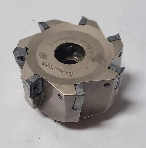 INGERSOLL 2J6B03R01 FACE MILL 3" Milling Cutter Indexable Carbide Inserts