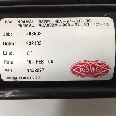 USED DESTACO 994MAL-032M-90A-97-11-DS