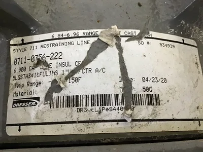 DRESSER Insulating Line Cap (style 0711)