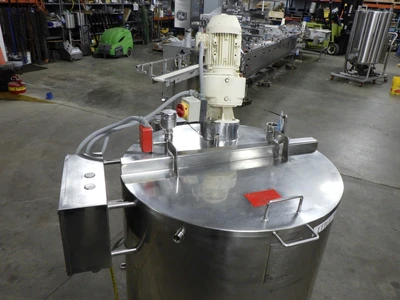 2000 Food Engineering Limited 125 Gal. Jacketed Mix Tank