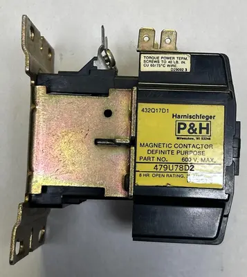 Used P&H 479U78D2 Miscellaneous Equipment (Electrical & Power) Ohio US | Surplus Asset Holdings #1239088