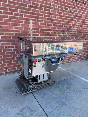 USED NEW JERSEY MACHINE 401XRE -0095 PALLET LABELER 120V, 60 CYCLES, 1.2 KW