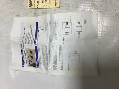 Proportion-Air pressure transducer model#DSI100 serial# 66668