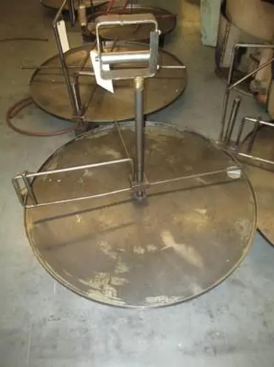 0935-580 42″ Diameter Pan Type Horizontal Stock Payoff Reel