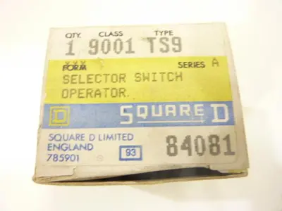 NEW SQUARE D 9001-TS9
