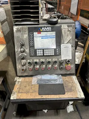 15 STAND  X 3" ARBOR  X 50" PEARSON LOC SEAM ROLL FORMING PANEL MILL. STOCK # 0663325