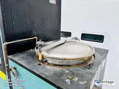 USED 2008 CBG TECHNOLOGIES F2500 SOLVENT RECYCLER
