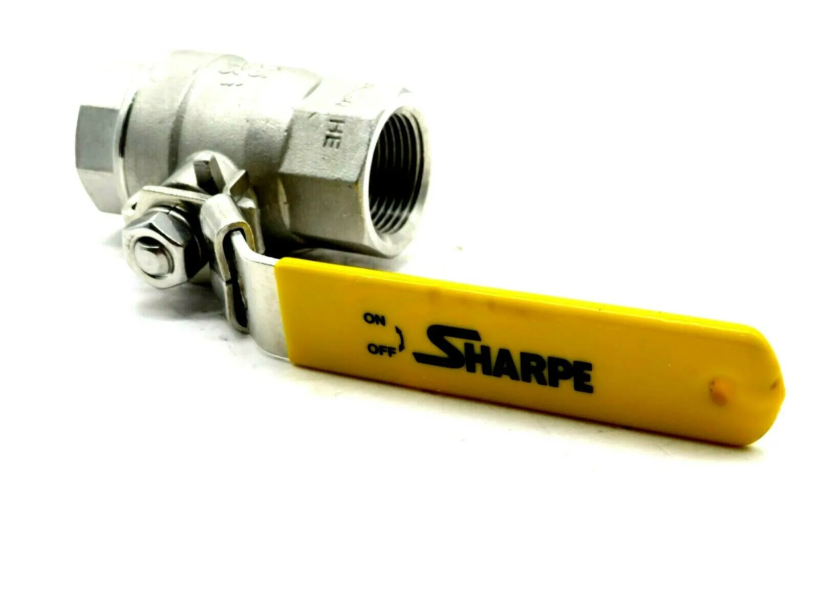 NEW SHARPE VALVES CF8M CONTROL VALVE