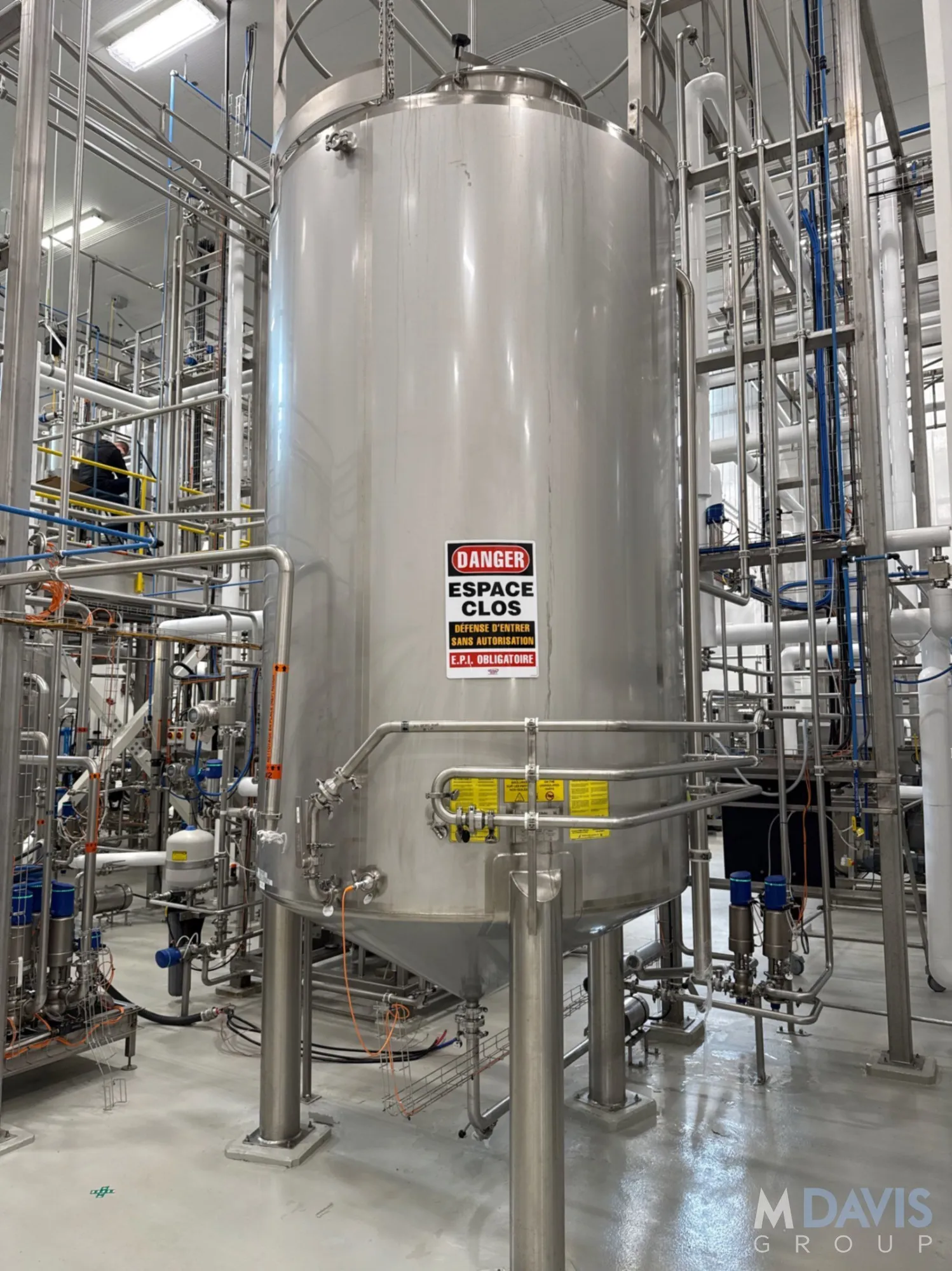 USED 2021 INDUSTRIES D'ACIER INOXYDABLE ITEE 1,700 GALLON