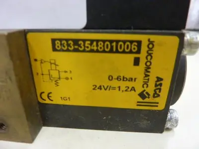 USED ASCO 833-354801006