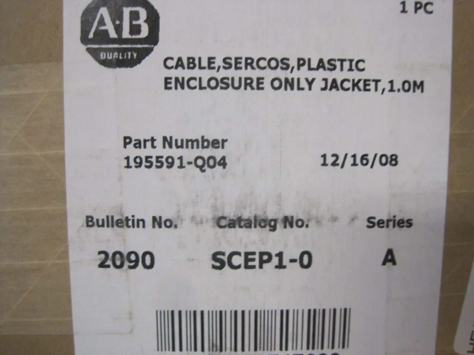 NEW ALLEN BRADLEY 195591-Q04 FIBER OPTIC CABLE 195591Q04