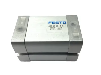 New | in-Stock Festo Pneumatic Compact Cylinder 25mm Bore 25mm Stroke 536263 Pneumatic Cylinders Michigan US | Maverick Industrial Sales #1391834