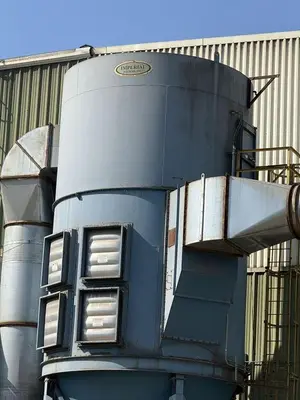 USED 2011 IMPERIAL SYSTEMS BRF 15-572-10 REVERSE CLEANING DUST COLLECTOR