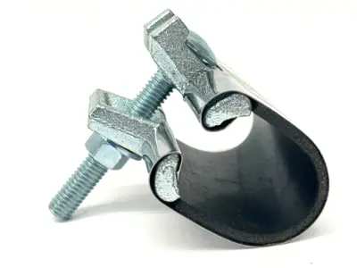USED PROFLO REPAIR CLAMP 1-1/4" X 3" STAINLESS STEEL