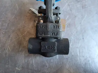 3/4" Class 800 Gate Valve B16.34