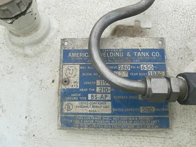 Used 1986 AMERICAN WELDING AND TANK CO _UNKNOWN_ Cryogenic & Gas Tanks North Carolina US | DH Griffin Used Equipment #1383909