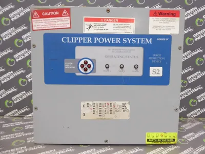 Cutler Hammer CPSS2208YSTT Clipper Series IV Surge Protection Device Used