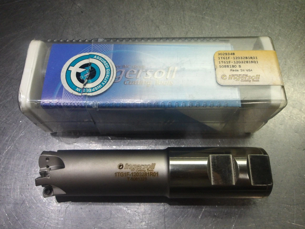 Ingersoll 1.250" 5 Flute Coolant Thru Endmill 1TG1F-1203281R01 (LOC2649A)