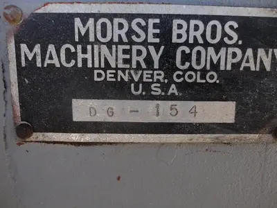 USED MORSE BROTHERS DF-154