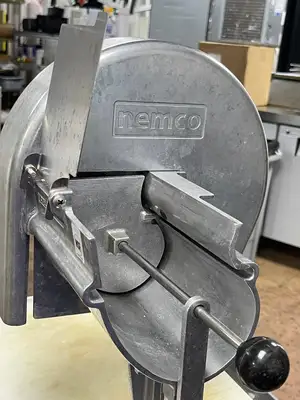 Used Nemco Used Nemco 55200AN 1/16"-1/2" Adjustable Easy Slicer Fruit / Vegetable Cutter - JD Slicers / Dicers / Cutters Illinois US | Falcon Restaurant Supply #1375157