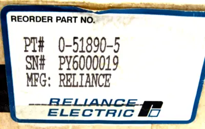NEW RELIANCE ELECTRIC 0-51890-5 POWER SUPPLY CARD 0518905