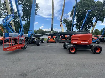 Used 2014 Skyjack SJ63AJ Articulating Boom Lifts New York US | United Lift #1446746