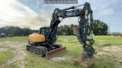 Used 2024 HYUNDAI HX85A Crawler Excavators Georgia US | National Equipment Dealers #1422218