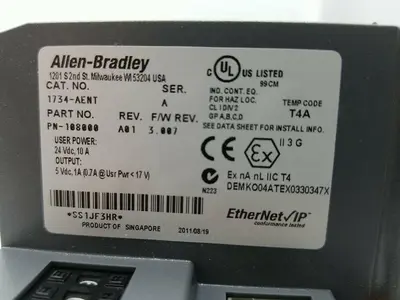 USED ALLEN-BRADLEY 1734-AENT