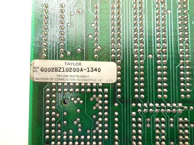USED ABB TAYLOR 6002BZ10200A MEMORY BOARD 6002BZ10200A-1340