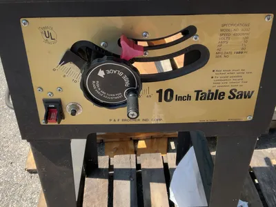 Used _UNKNOWN_ _UNKNOWN_ Woodworking Table Saws Michigan US | Miedema Asset Management Group #1294382