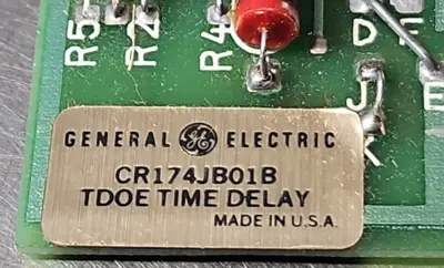 General Eletric CR174JB01B CR174JB01B Logic Module Single Time Delay. Loc3D29