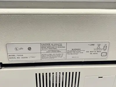 USED HP GRAPHICS PLOTTER DAMAGED SCREEN