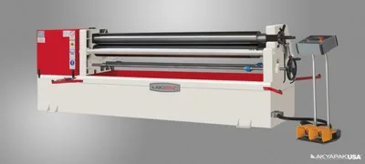 USED AKYAPAK 3 ROLL INITIAL PINCH PLATE BENDING ROLLS