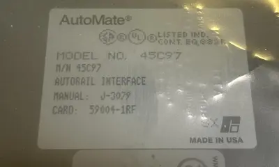 New | in-Stock RELIANCE ELECTRIC 45C97 Misc Electrical & Power Parts Ohio US | Surplus Asset Holdings #1242023