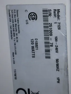 Used THERMO SCIENTIFIC 7128 Lab Water Purifiers Ohio US | HGR 24 #754970