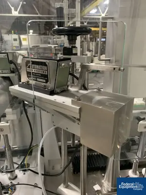 USED Capmatic Capmatic Inline Vial FIlling Line, Model Conquest FS8