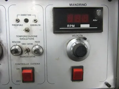 8081-105 Ciemmeo Model MRC4 Automatic Chain Twisting/Straightening Machine, S/N: 1876