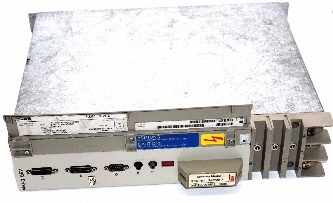 USED ABB SDS101-004A2-670V00 SERVO DRIVE 3ADT211033R0001