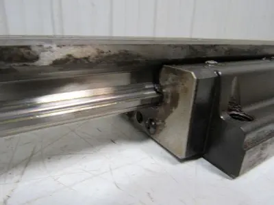 THK SABRE 1000CNC HSR35 Linear Slide, 1 Rail & 3 Blocks 83-3/8" O.A.
