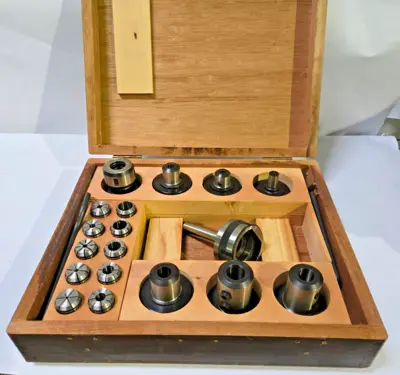 Enco SYIC-3000 Quick Change Tooling System Mill Chuck and Collet Set 2045511