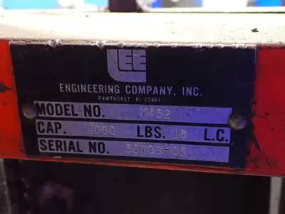 USED ENGINEERING COMPANY INC. M452