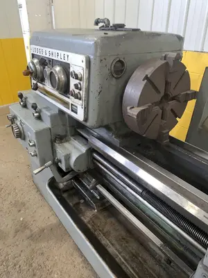 20.5" X 30" LODGE & SHIPLEY POWERTURN ENGINE LATHE, 2-1/8" HOLE: STOCK 13121